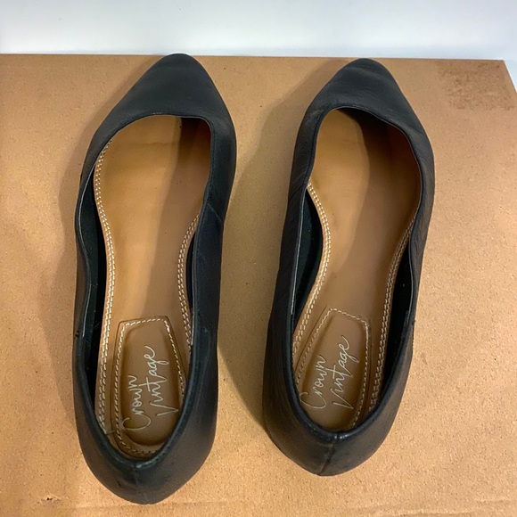 Crown Vintage Tapered Flats Sz 8 - Picture 6 of 9
